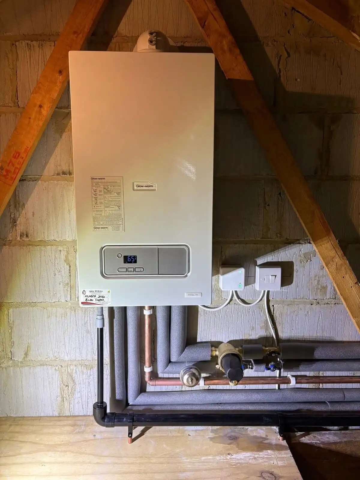 Recent Jake Wilkins Plumbing and Heating project